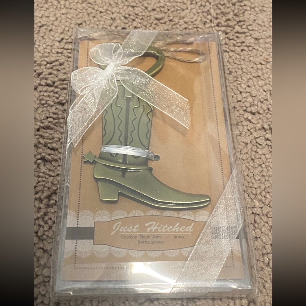 Wedding Favors - Cowboy Boot Bottle Openers